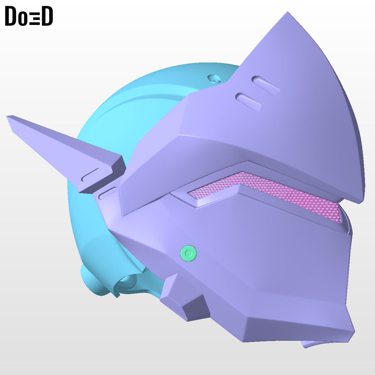 Genji OverWatch Helmet Mask  | 3D Model Project #1261