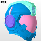 Transformers 2023 Human Helmet Noah Diaz | 3D Printable Model STL #N36