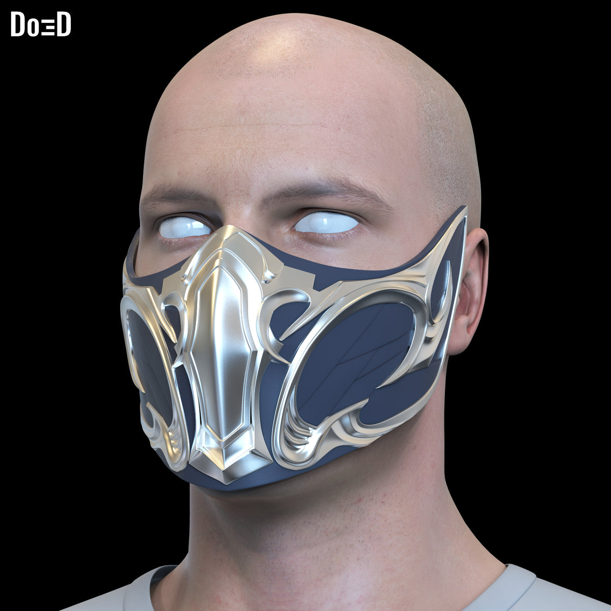 Subzero Mask Mortal Kombat 1 | 3D Printable Model Sub Zero Sub-Zero STL #MS6