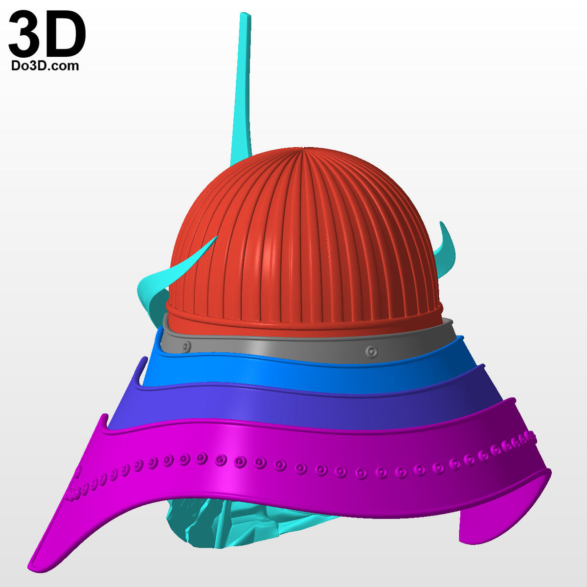 Shredder 2014 Helmet Teenage Mutant Ninja Turtles Mask 3D Printable Model #SH14