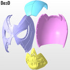 Bundle: Zombie Iron Spider Punk Helmet Spider-man 3D Printable Model STL #ZP32