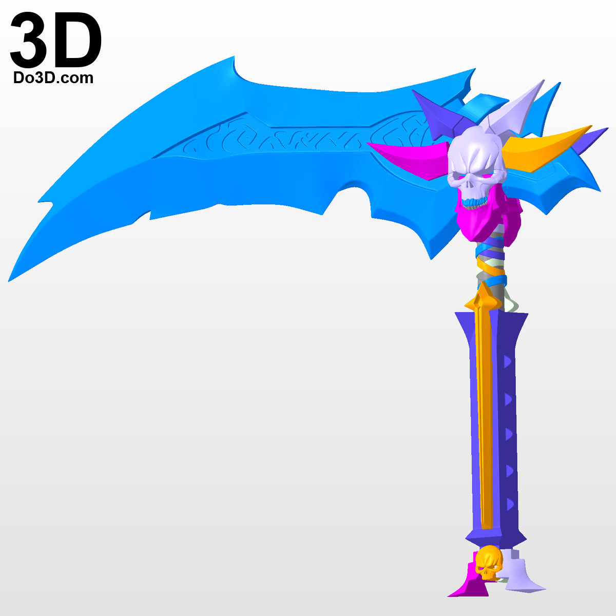 Scythe Darksiders II 2 | 3D Printable Model Project #3004
