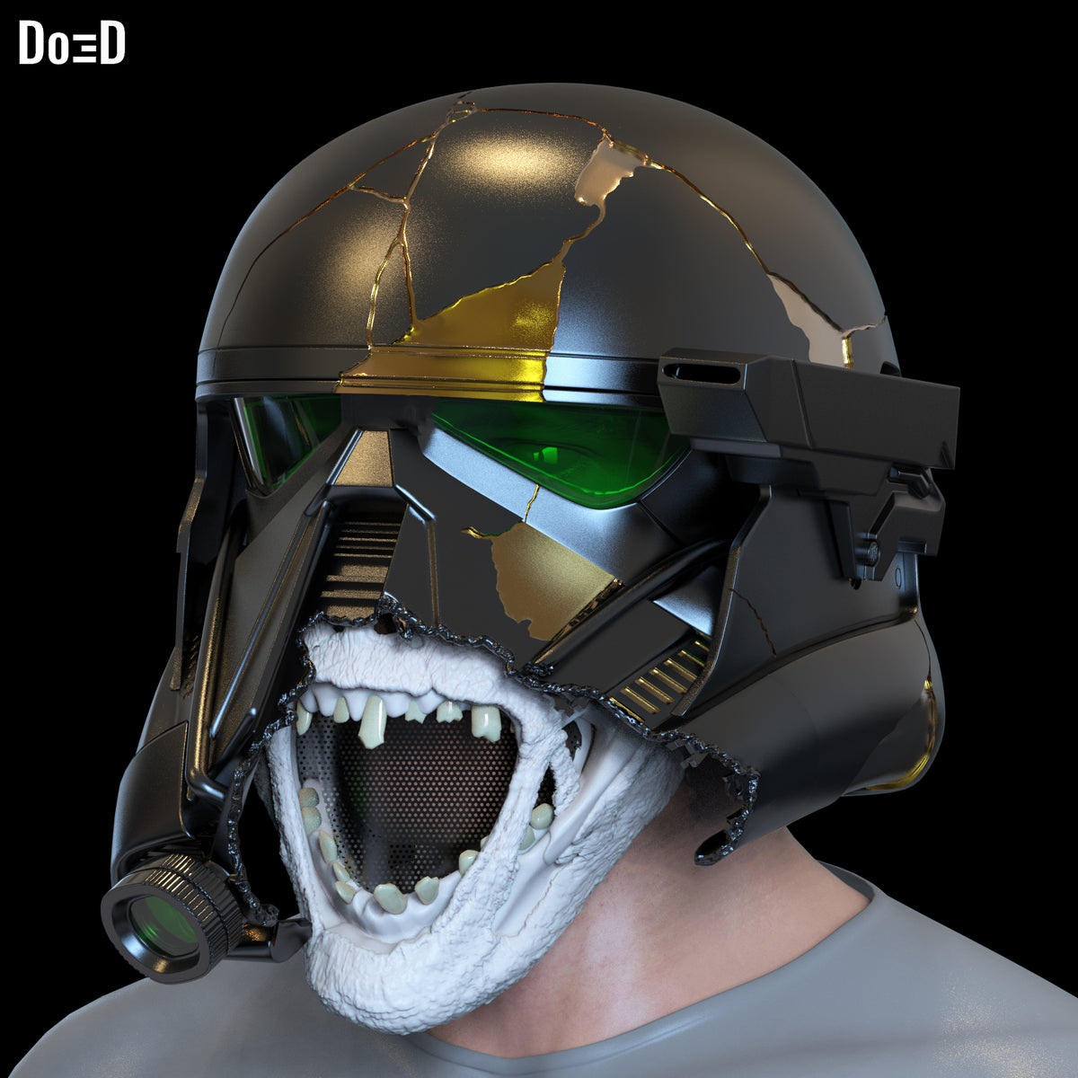 Zombie Death Trooper Ahsoka | 3D Printable Model STl #ZT41