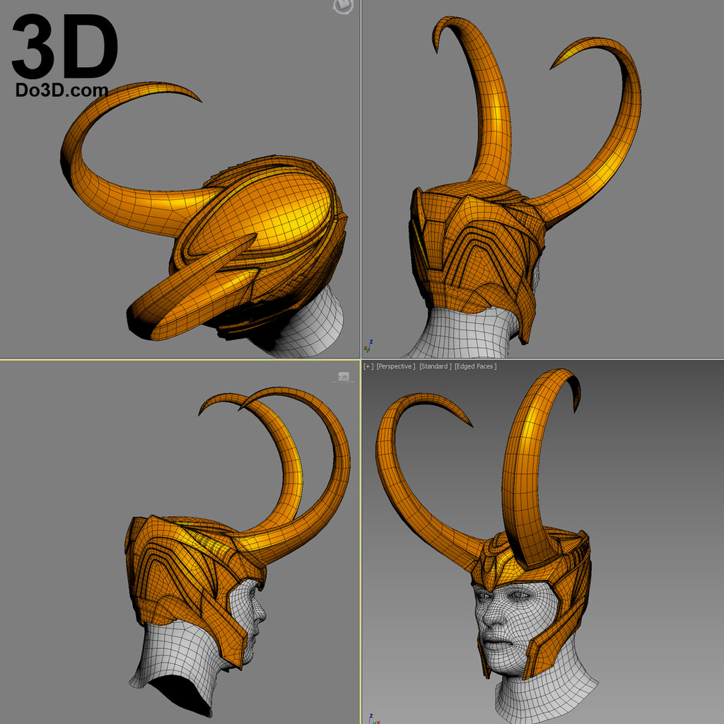Loki Old Classic Helmet | 3D Printable Model #2441