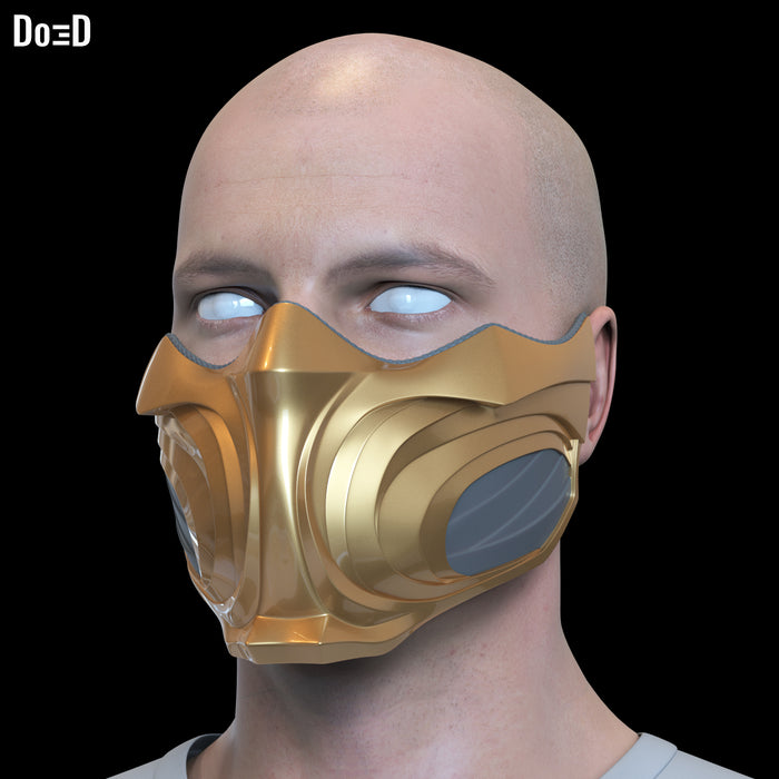 Scorpion Mask Mortal Kombat 1 | 3D Printable Model STL #MK7