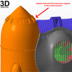The Rocketeer Rocket Cirrus X-3 Jet Pack | 3D Model Project #2860