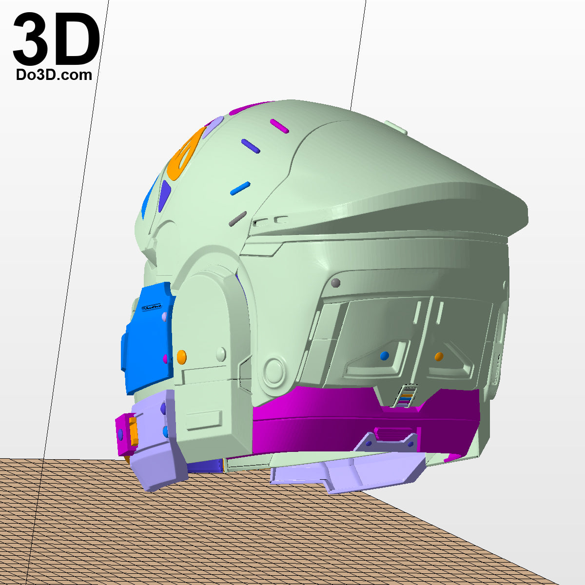 Iron Breed Great Helm Titan Destiny Helmet | 3D Printable Model #2229
