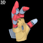 Iron Man MK 46 Glove with Hinges V2 | 3D Model Project #6569