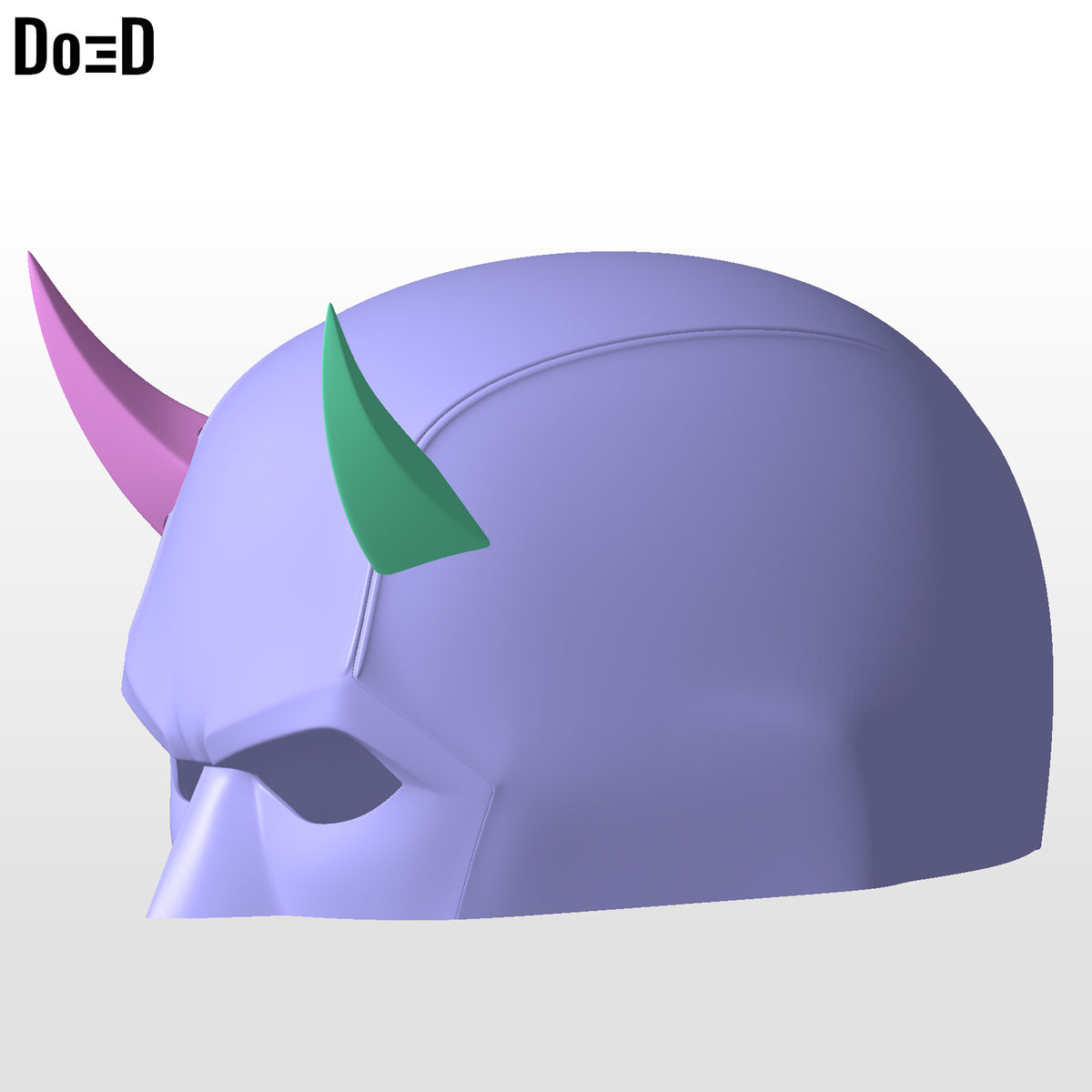 Bucket Version Elektra Daredevil Born Again Female Helmet | 3D Print File #BE