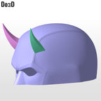 Elektra Daredevil Female Helmet | 3D Printable Model Print File STL #ED92