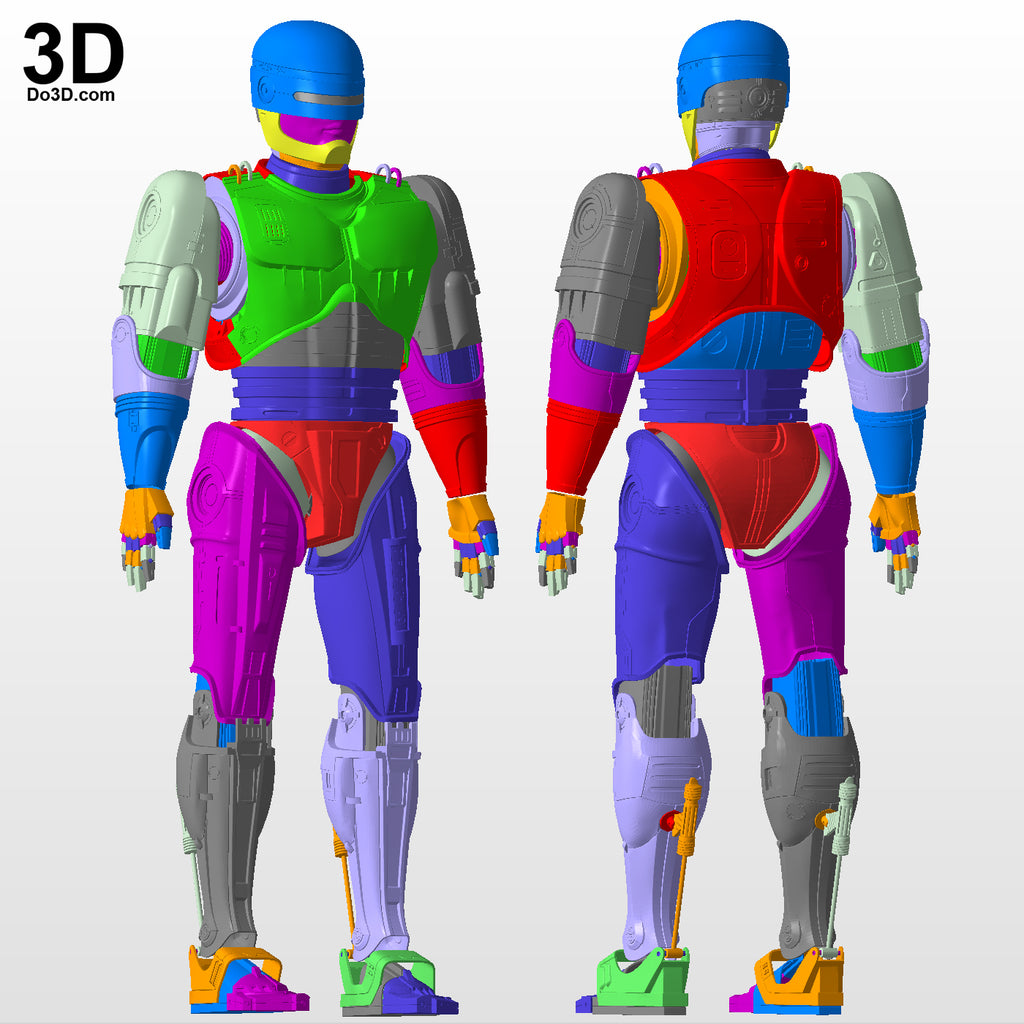 RoboCop Classic Armor Suit 1987 | 3D Printable Model Print File STL #592