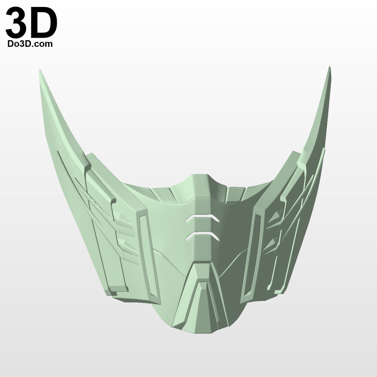 OZ-13MS Epyon Gundam Style Face Mask Covering | 3D Printable Model #F3
