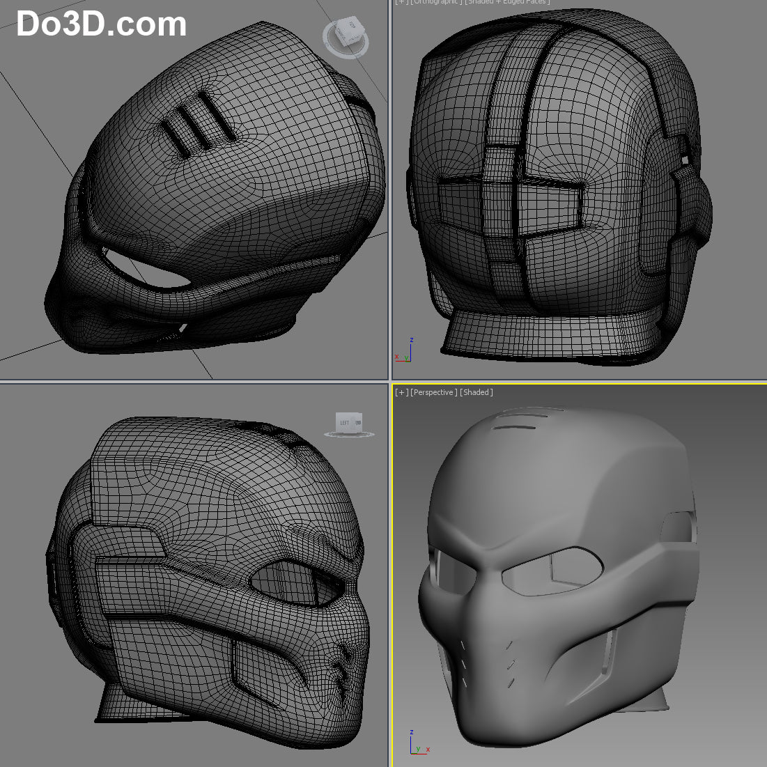 Crossbones Helmet from Captain America Civil War  | 3D Model Project #408