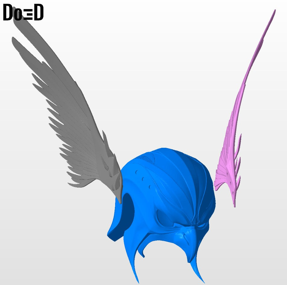 Hawkman Helmet Black Adam Hawk Man 2022 3D Printable Model STL File #HM81