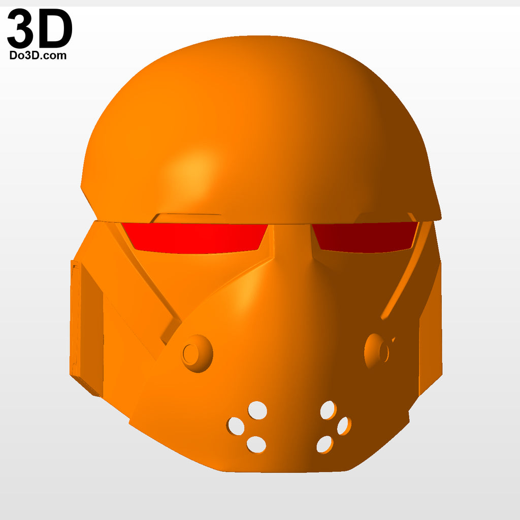 Wrecker Helmet Bad Batch 3D printable model print file STL #WK15