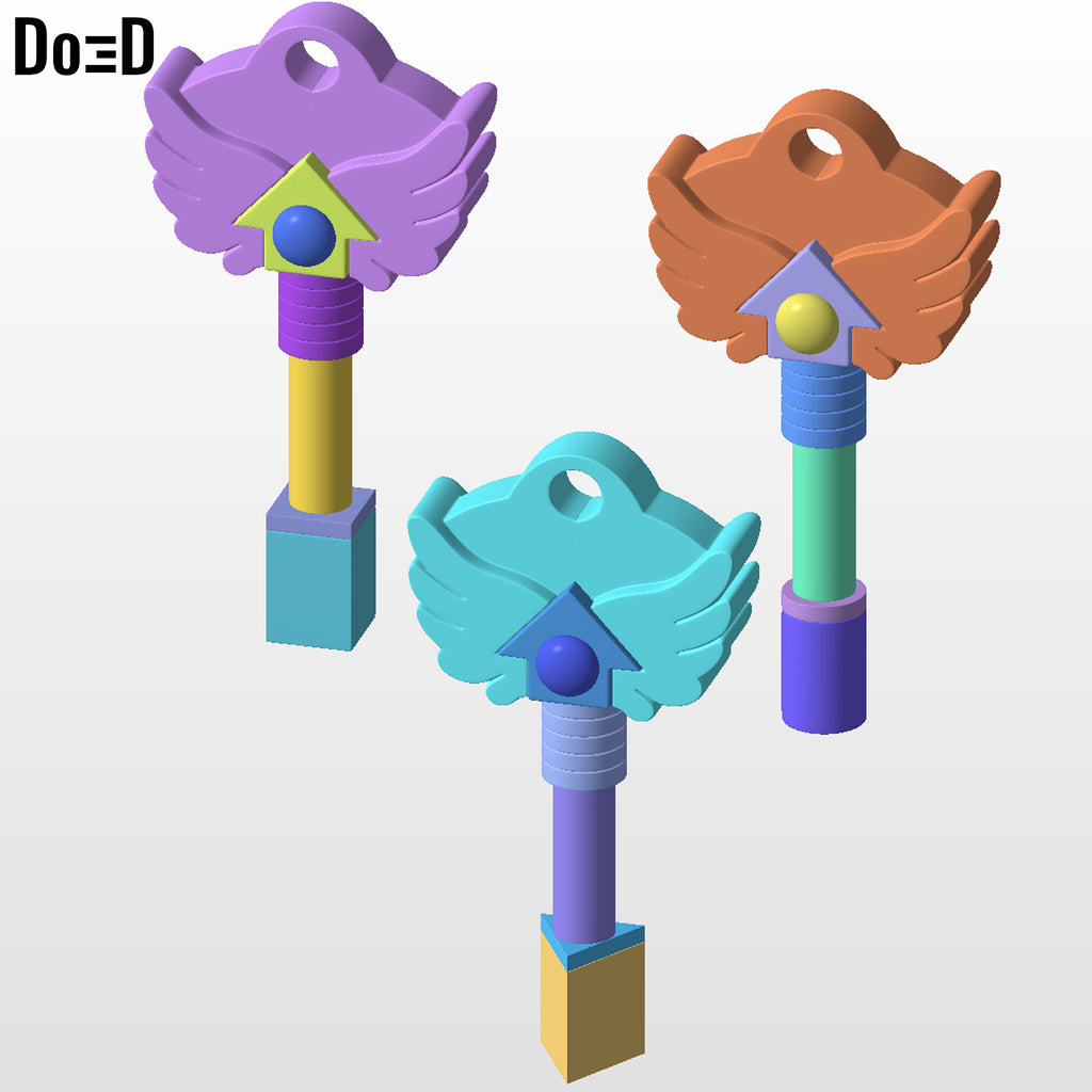 Keys Squid Game Season 3 Prop Key 3D Printable Model Print File #SK111