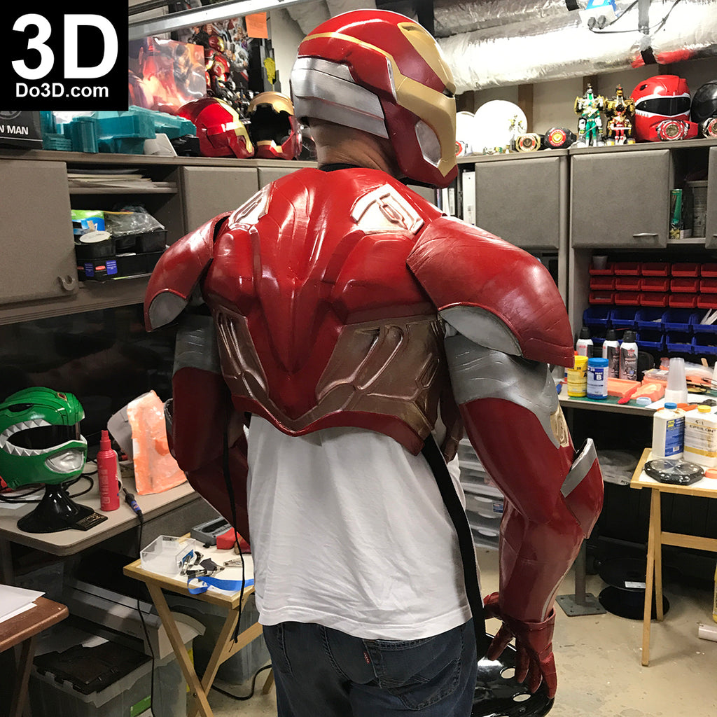 Iron Man Mark XLVIII MK 48 Upper Body Armor | 3D Model Project #2969