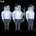 Serpoians Figure Dandadan Alien | 3D Printable Model STL File #SA243
