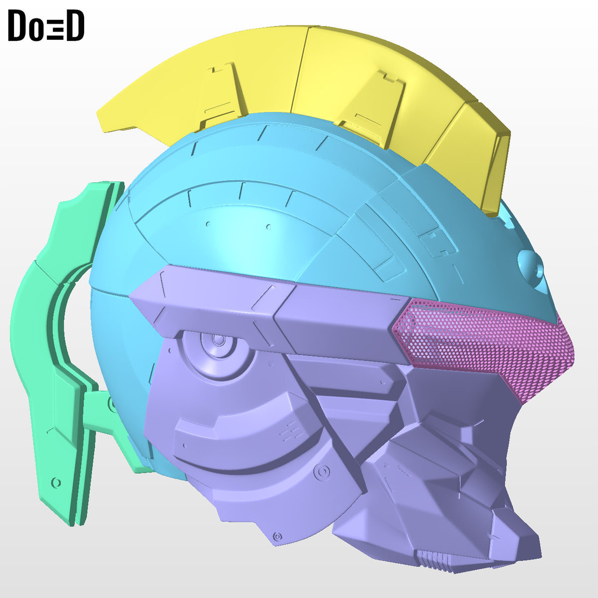 Seven Ultraman Anime Helmet Dan Moroboshi | 3D Printable Model STL file #U77