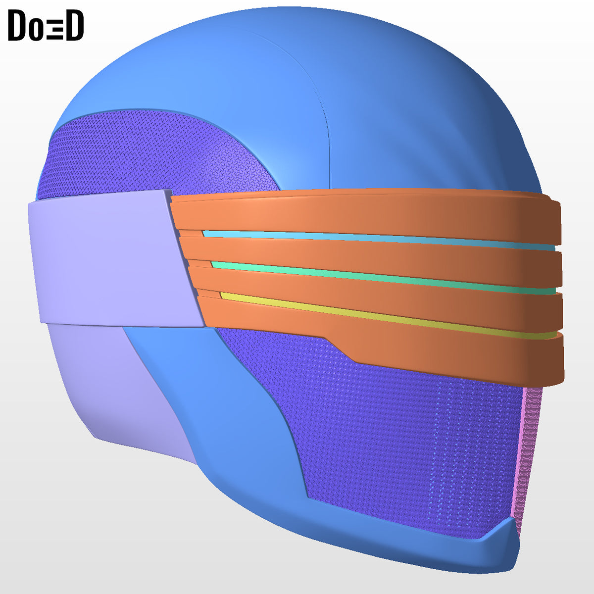 Snake Eyes Helmet OG Classic G. I. Joe | 3D Printable Model Print File STL #258