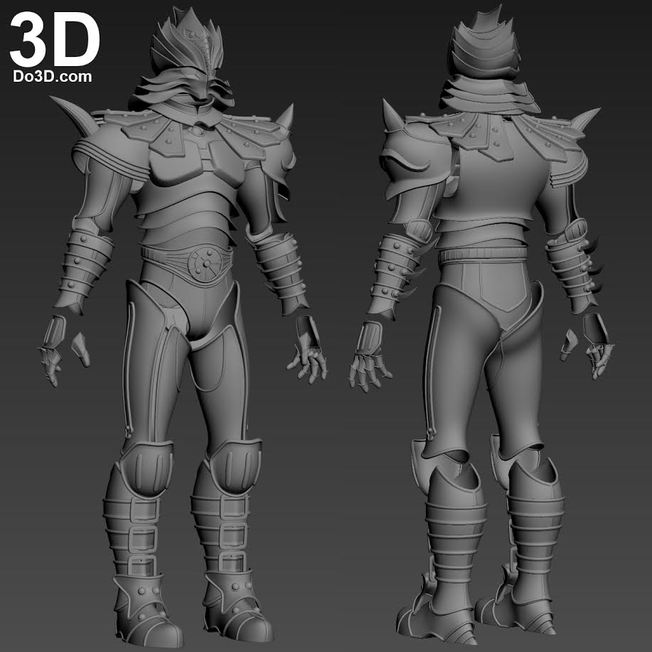 Karas anime Helmet + Armor | 3D Printable Model #6105