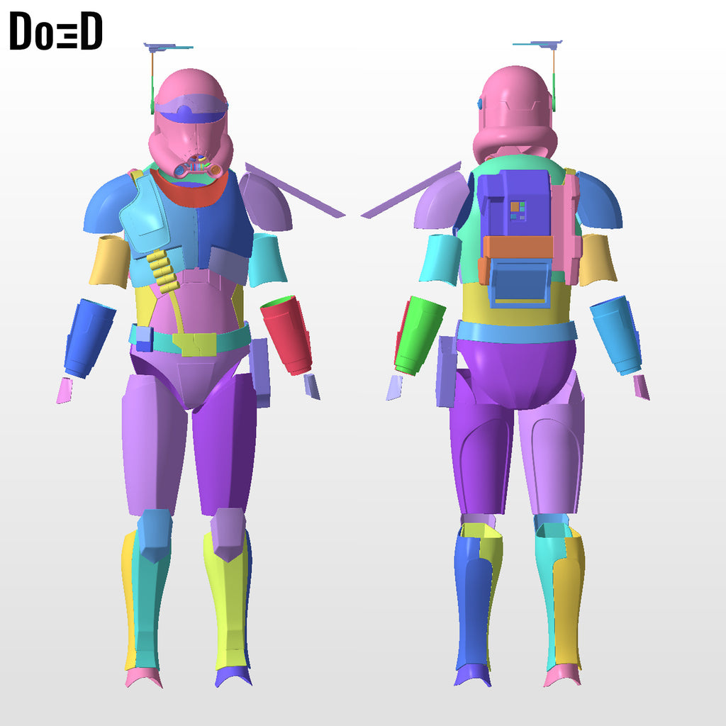 Crosshair Bad Batch Armor | 3D Printable Model #C6219