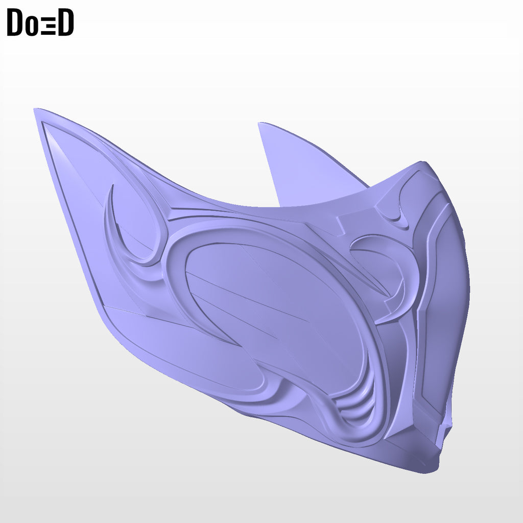 Subzero Mask Mortal Kombat 1 | 3D Printable Model Sub Zero Sub-Zero STL #MS6