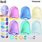Gwen Stacy Shell & Hood Spider-Man Across the Spider-Verse Helmet | 3D Model #GS