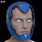 Blue Beetle Helmet V2 | 3D Printable Model STL File #B42
