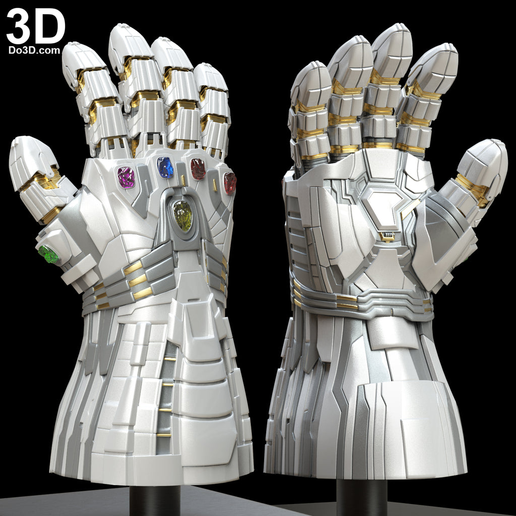 Hulk's Nano Infinity Gauntlet Type 003 Expanded | 3D Model Project #5991
