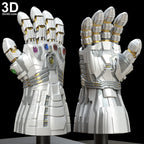Hulk's Nano Infinity Gauntlet Type 003 Expanded | 3D Model Project #5991
