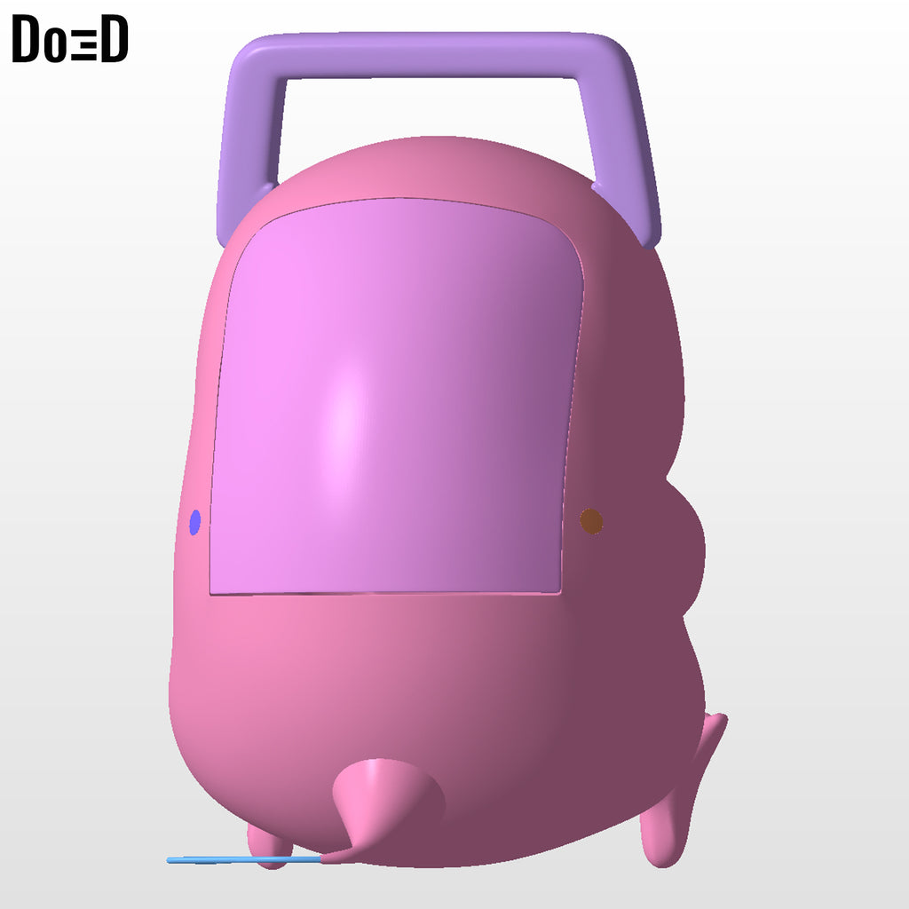 Pochita Popcorn Bucket Container from Chainsaw Man 3D Printable Model STL #PB722