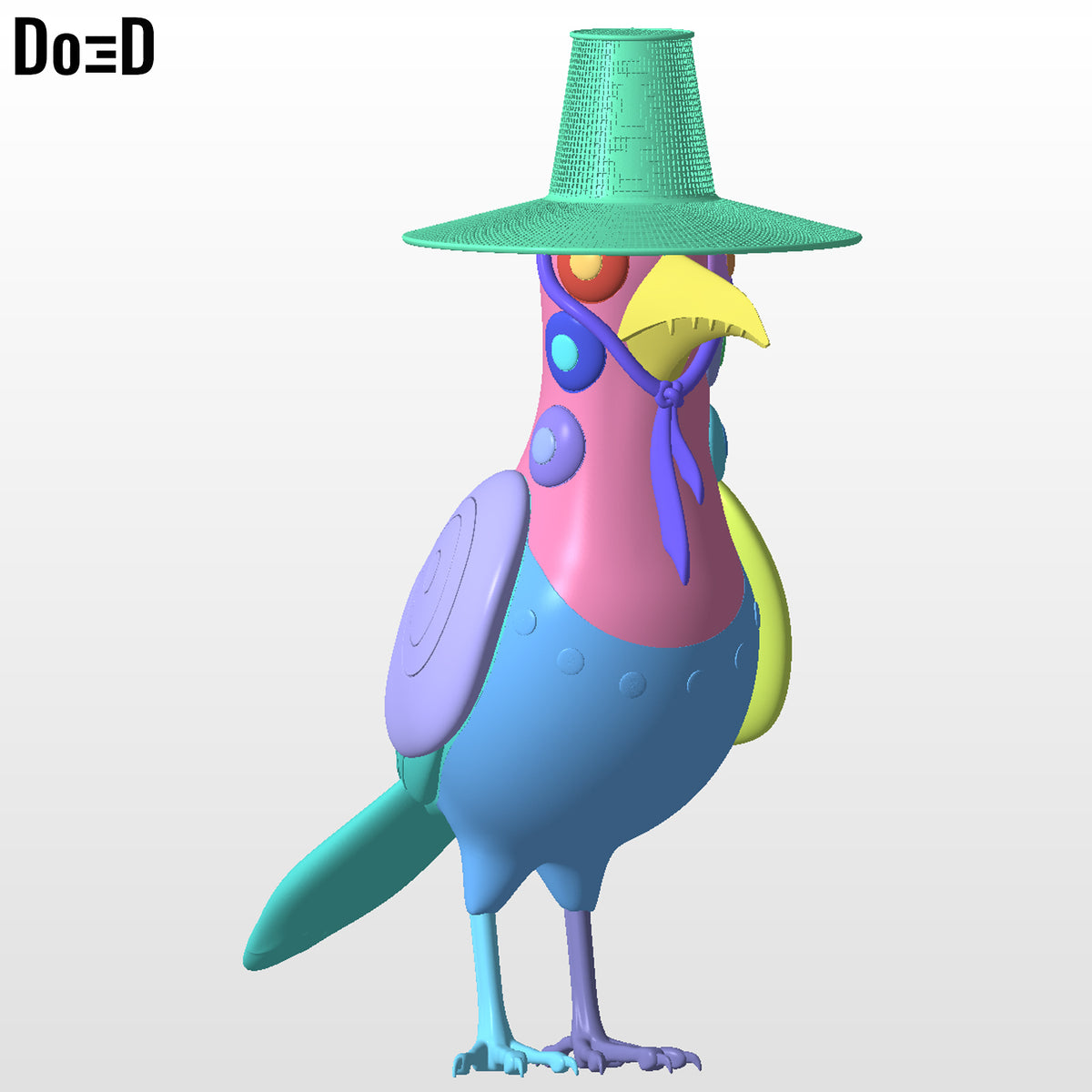 Sussy Bird Figure KPop Demon Hunters Any Scale 3D Model STL File #SS44