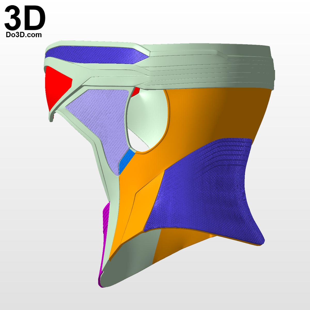 New Falcon Captain America Goggles and Head Piece | 3D Printable Model #FA49
