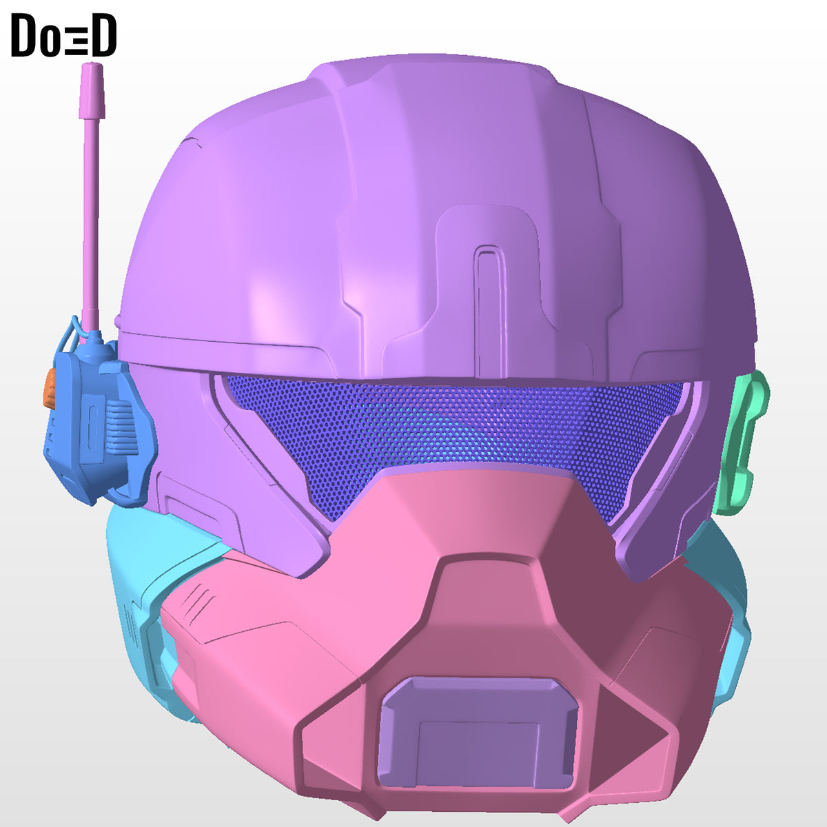 Helldivers Dynamo Helmet | 3D Printable Model #D001
