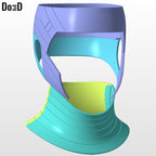 Gambit Helmet 2024 from Deadpool and Wolverine 3D printable model STL file #GB11