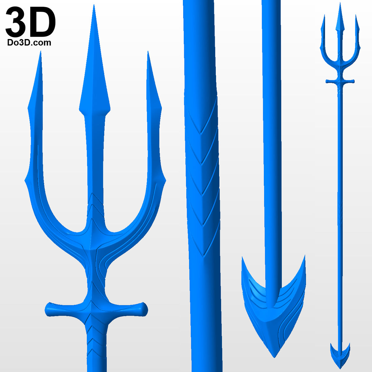 Aquaman 2018 Movie Trident | 3D Printable Model Print STL File #AT18