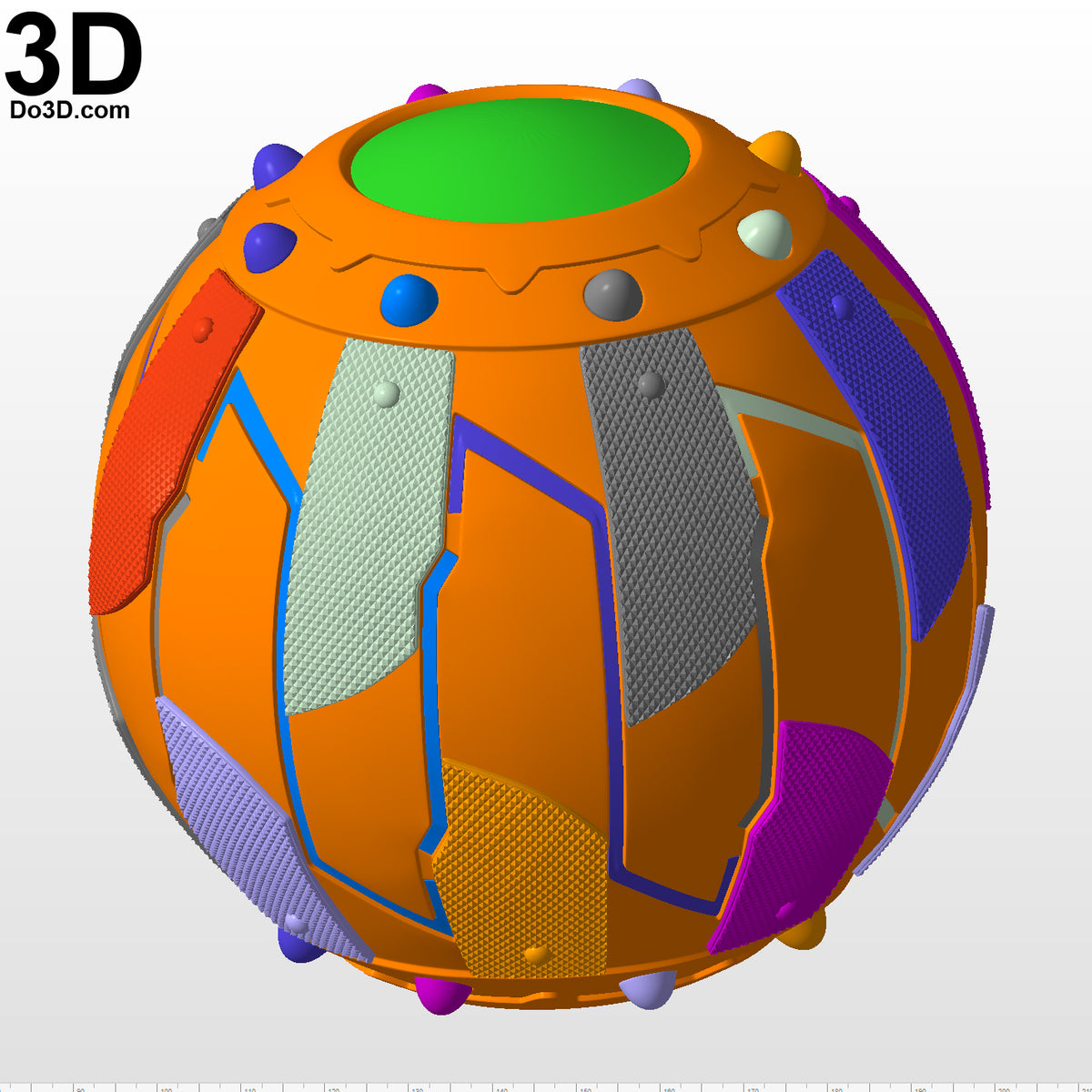 Green Goblin Bomb Pumpkin Bomb Spider-man No Way Home 3D Printable Model STL #Z9