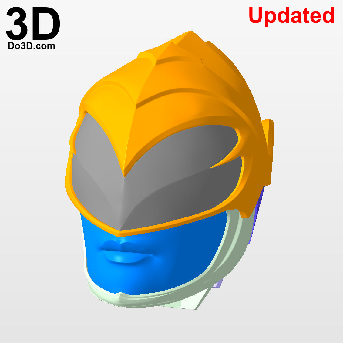 Green Ranger 2017 Rita Female Helmet Power Rangers | 3D Model Project #2212