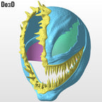 Venom 2018 Half Face Helmet "We Are Venom" Version | 3D Model Project #5132