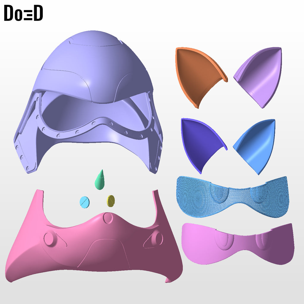 Metal Sonic 3 Helmet | 3D Printable Model #MS100
