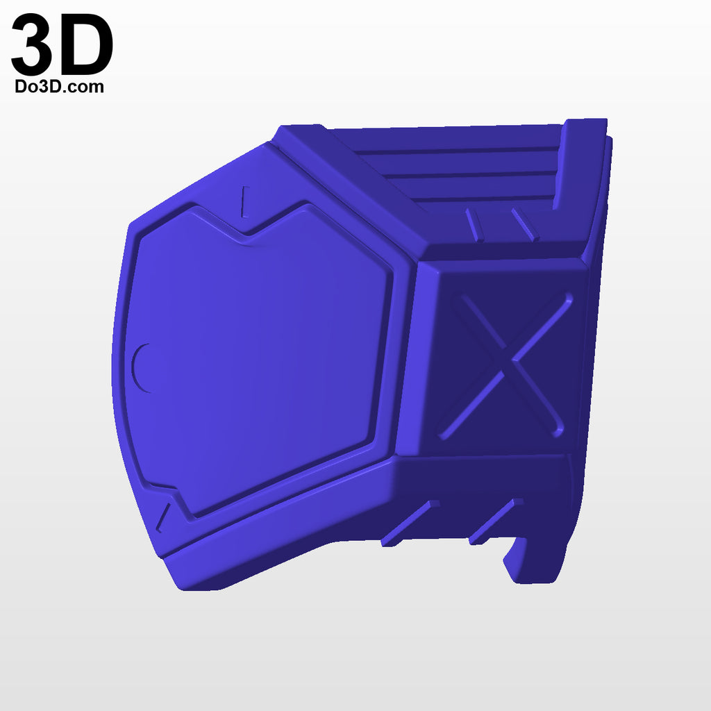DeathStroke Prime 1 Skull Armor set | 3D Model Project #5429