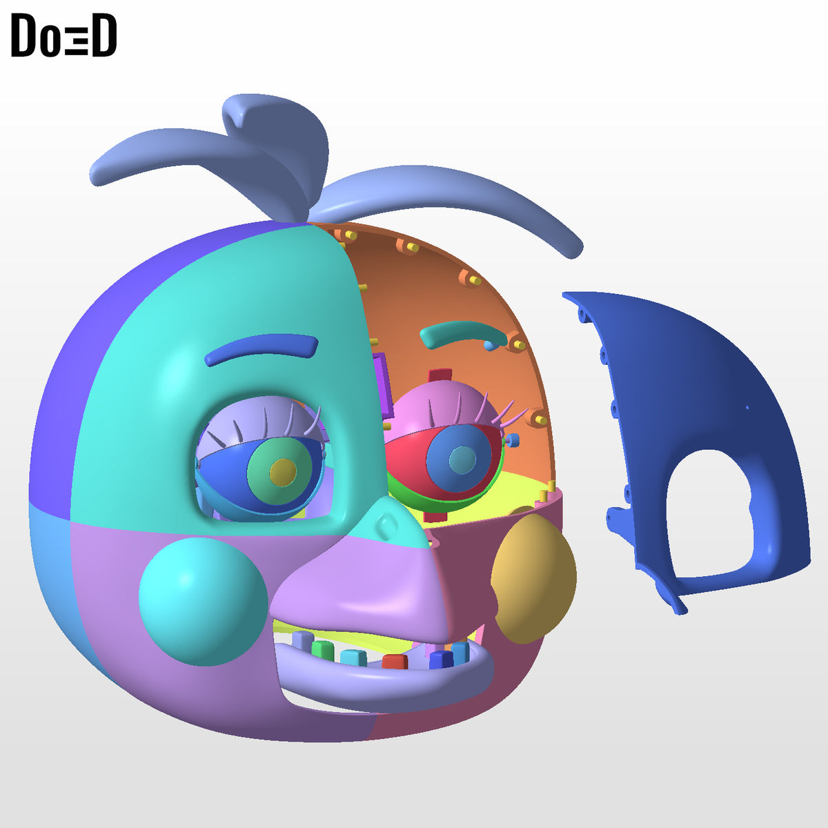 Toy Chica Five Nights At Freddy's 2 FNAF 2025 | 3D Printable Model #CFN11