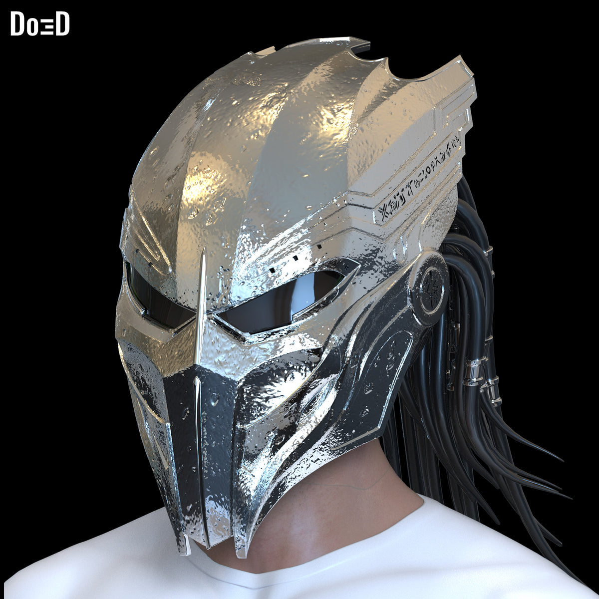 Dek's Bio Mask Predator Badlands Metal Helmet 3D Printable Model STL File #PBL28