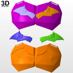 Chest & Emblem of the Batman 2022 armor 3D Printable Model STL Print File #CE23