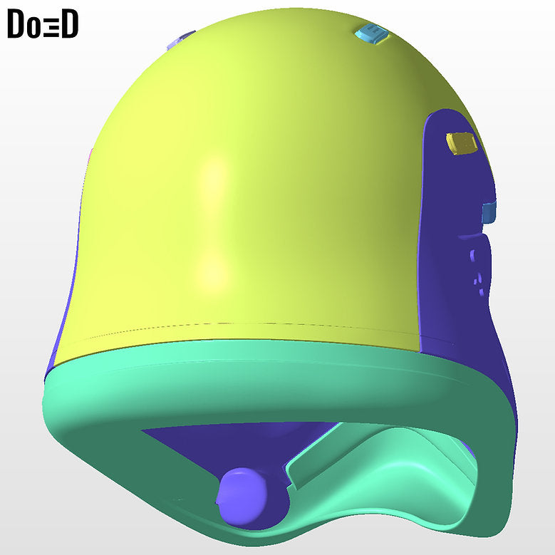 Stormtrooper TFA First Order Helmet Star Wars 3D Printable Model STL File #N20