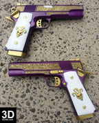 Suicide Squad Joker 1911 Colt Pistol Gun | 3D Printable Model #1938