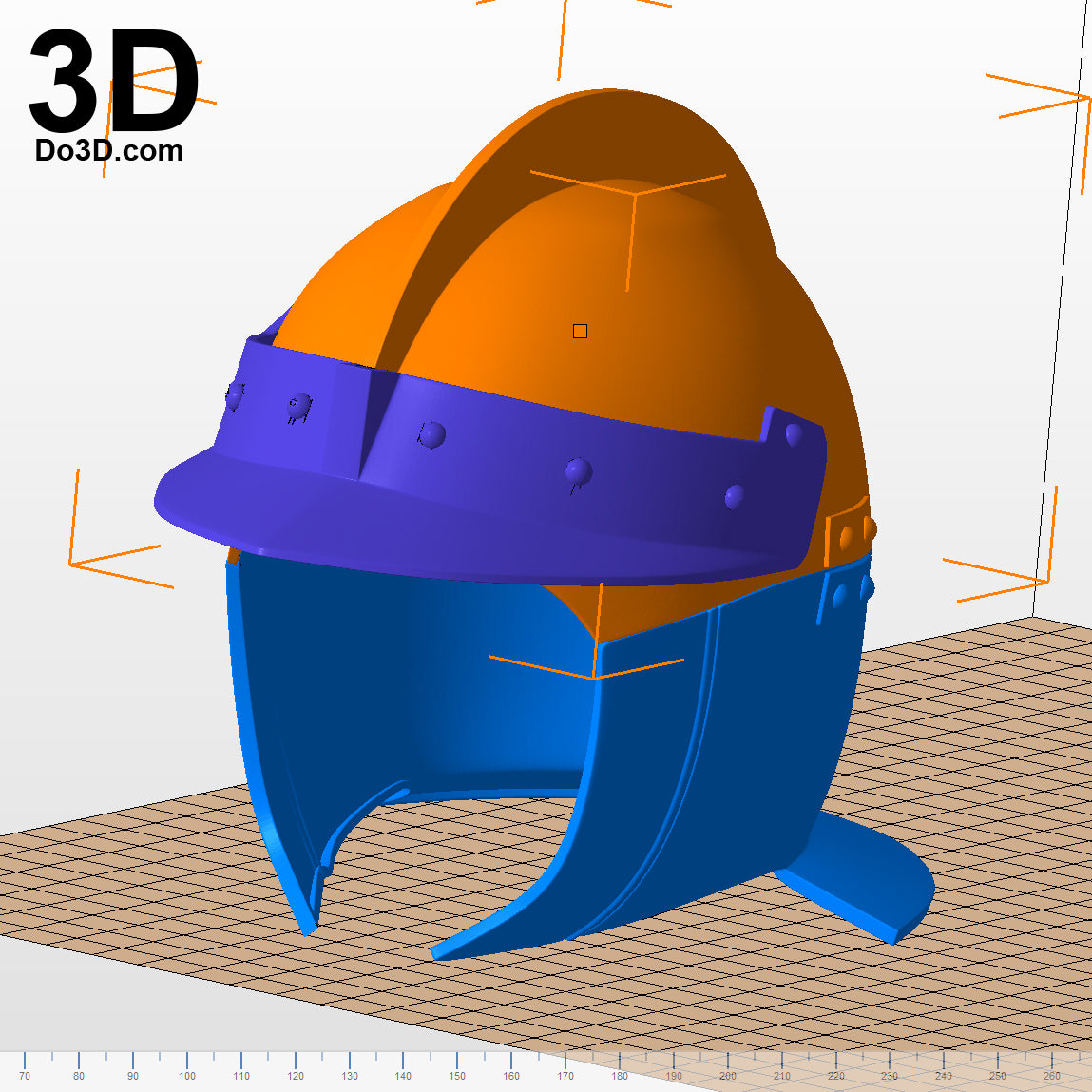 Casca Berserk Helmet and Full Body Armor + Staff | 3D Printable Model STL #2327