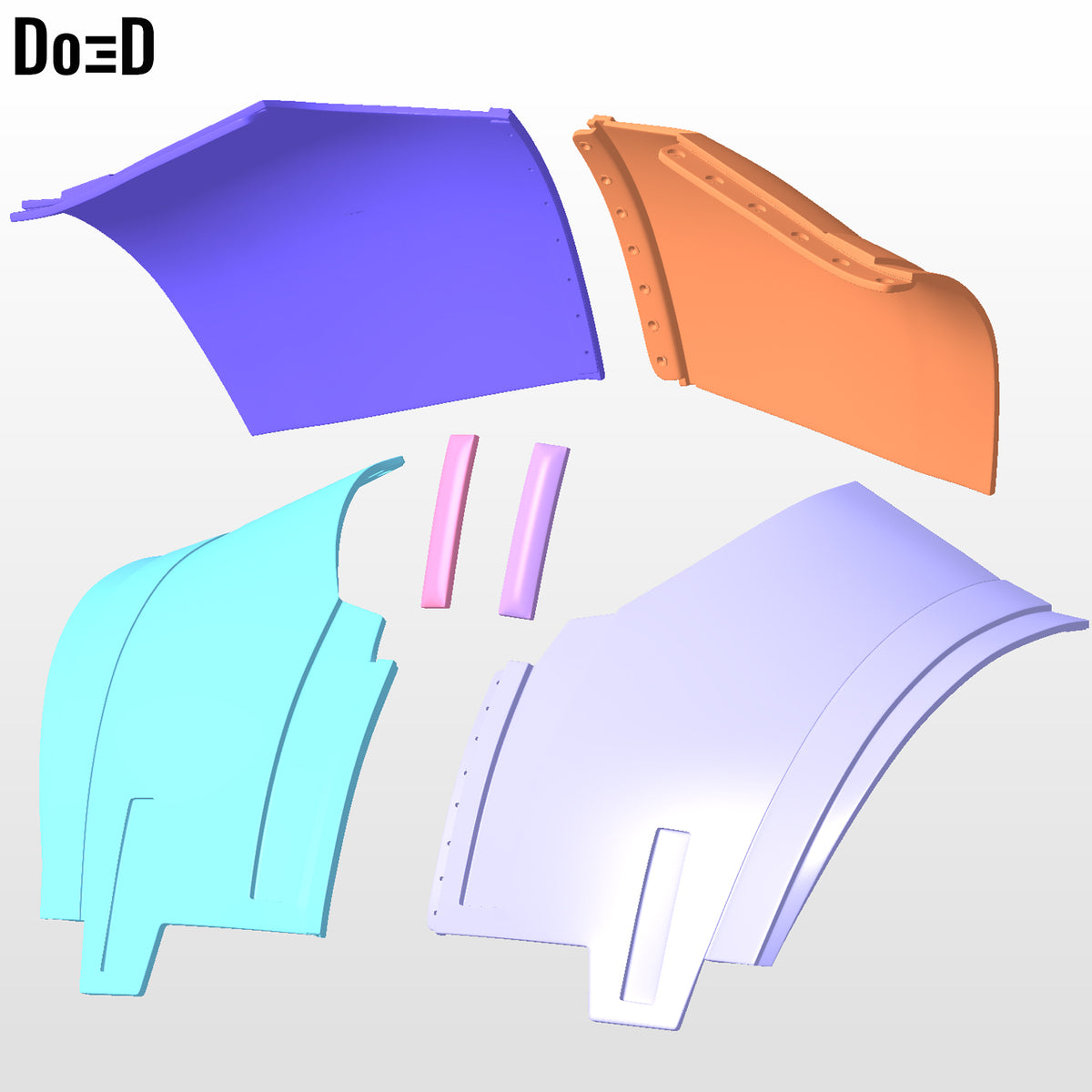 Ezra from Ahsoka Shoulder Armor | 3D Printable Model #EA200