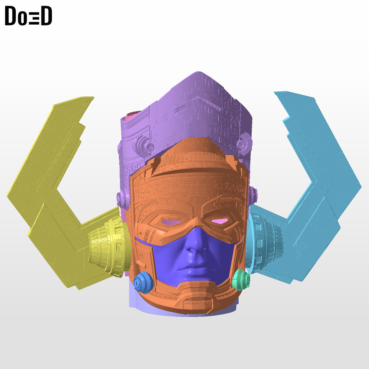 Galactus Popcorn Bucket / Helmet Fantastic Four 3D Printable Model STL File #GF3